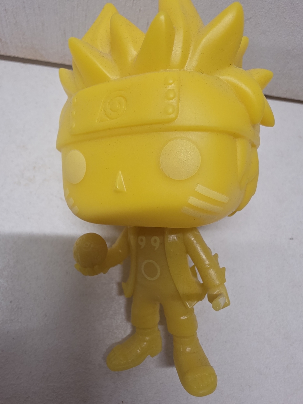 Funko Pop Naruto Six Path #186 Yellow GITD Hot Topic Exclusive No Box